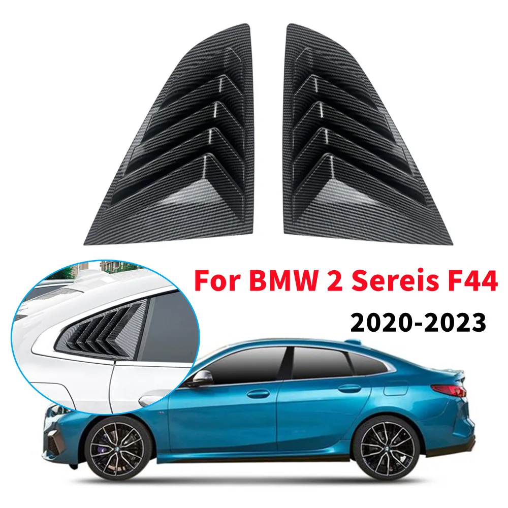 2 шт. для BMW 2 Sereis F44 2020 2021 2022 2023 Автомобильное заднее стекло, четверть жалюзи, боковая накладка вентиляционного отверстия, совок, аксессуары из АБС-пластика
2 шт. для BMW 2 Sereis F44 2020 2021 2022 2023 Автомобильное заднее стекло, четверть жалюзи, боковая накладка вентиляционного отверстия, совок, аксессуары из АБС-пластика