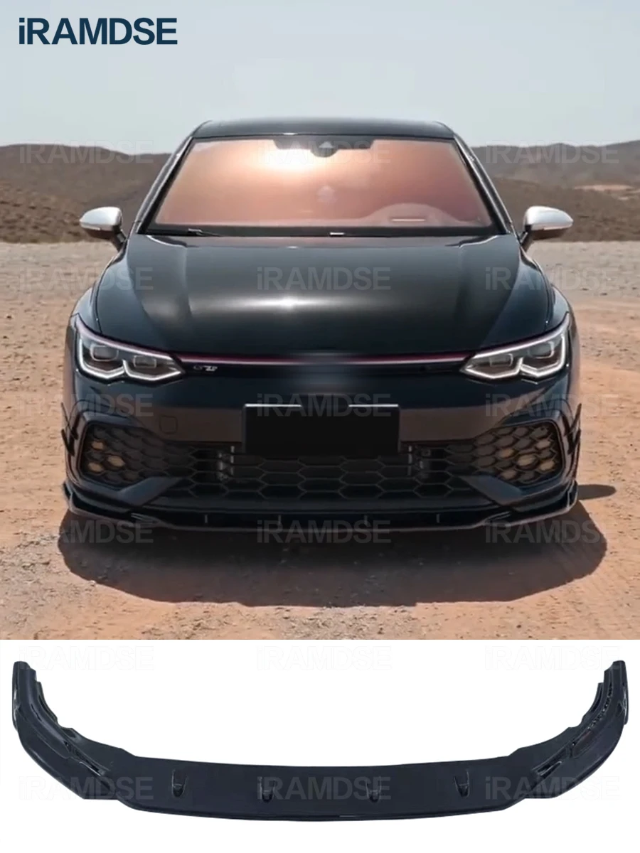 Gloss Black Front Lip Bumper Splitter Spoiler Skirt for Volkswagen Golf mk8 gti Rline Car Exterior Body Kit Accessory
Gloss Black Front Lip Bumper Splitter Spoiler Skirt for Volkswagen Golf mk8 gti Rline Car Exterior Body Kit Accessory