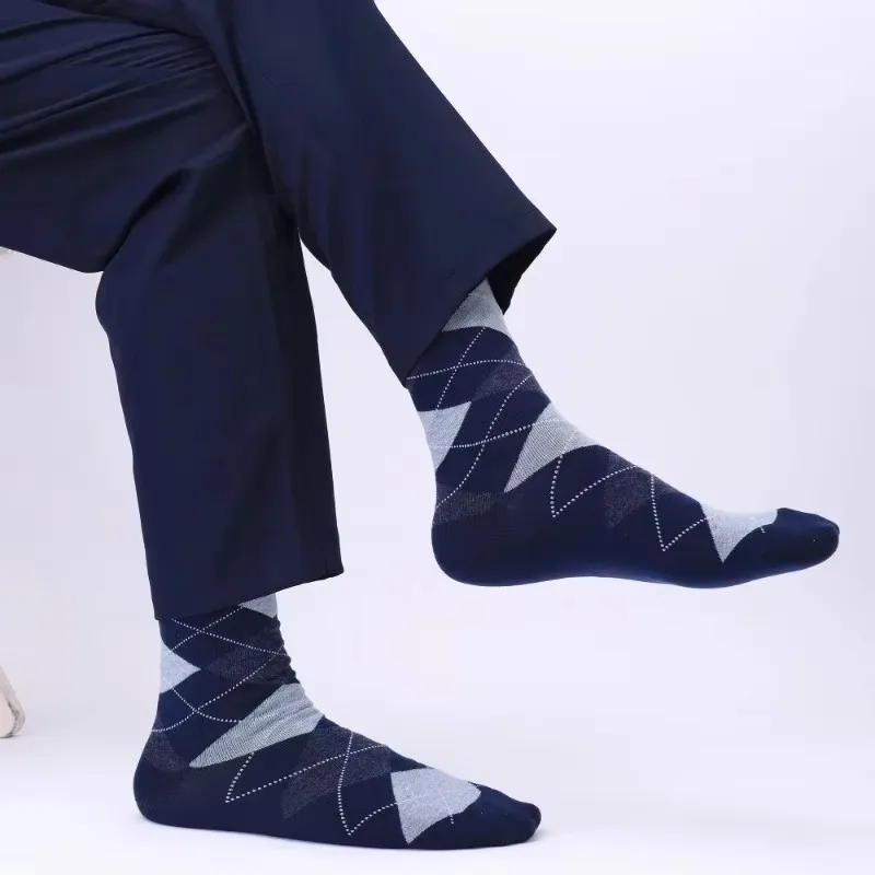 5 Pairs Mens Dress Socks Plus Large Size,High Quality Combed Cotton Crew Socks,Black Cool Argyle Breathable Casual Socks for Men
5 Pairs Mens Dress Socks Plus Large Size,High Quality Combed Cotton Crew Socks,Black Cool Argyle Breathable Casual Socks for Men
