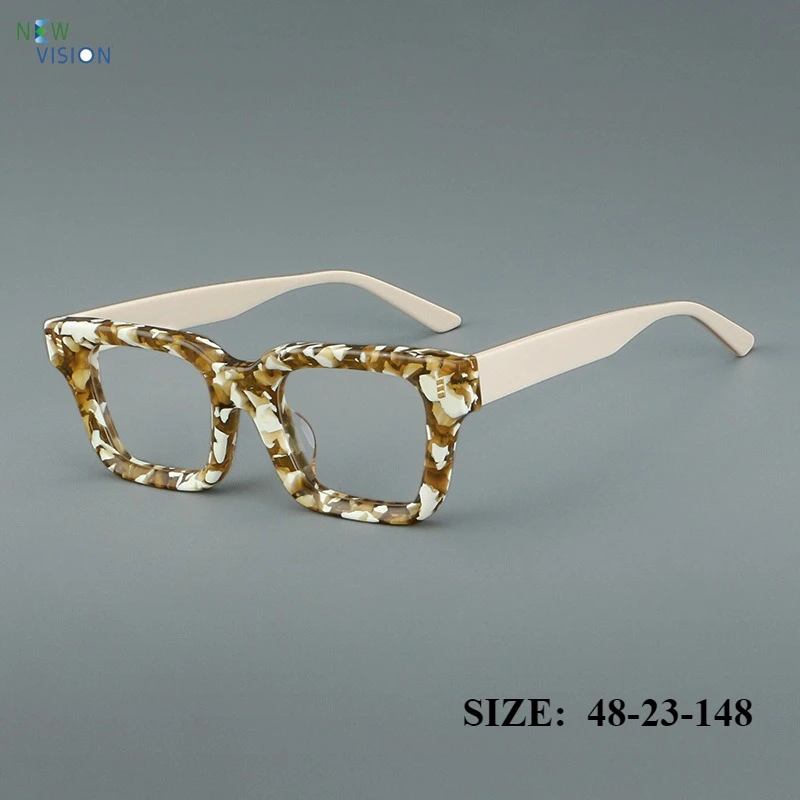 Ретро квадратные мужские очки в оправе высокого качества, модные ацетатные оптические очки для женщин, близорукость, пресбиопия, меняющие цвет, очки, новинка
Ретро квадратные мужские очки в оправе высокого качества, модные ацетатные оптические очки для женщин, близорукость, пресбиопия, меняющие цвет, очки, новинка