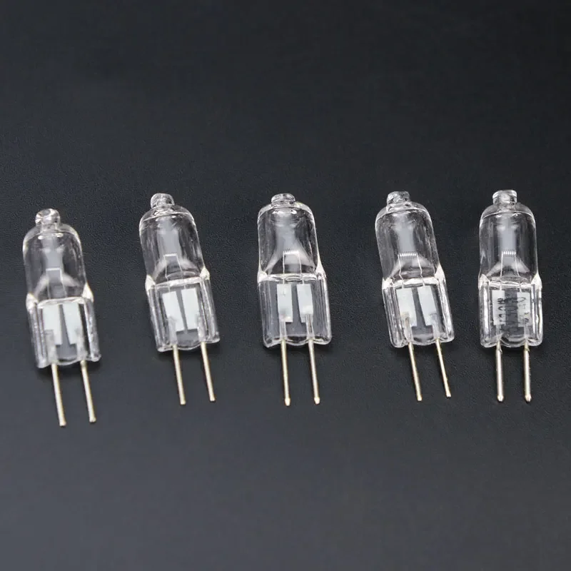 5PCS 6V G4 Halogen Lamp Bulb Beads 5W 10W 15W 20W 25W 30W Microscope Accessory Microscopio 
5PCS 6V G4 Halogen Lamp Bulb Beads 5W 10W 15W 20W 25W 30W Microscope Accessory Microscopio