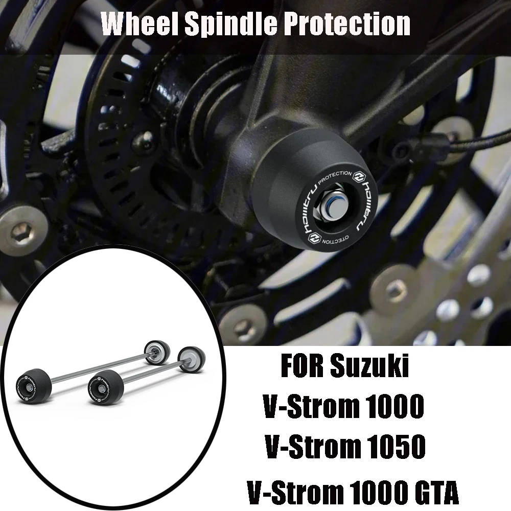 For SUZUKI V-Strom 1000 V-Strom 1000 GTA / 1000X GTA 2014-2019 Motorcycle Accessories Front Rear Wheel Spindle Crash Protection
For SUZUKI V-Strom 1000 V-Strom 1000 GTA / 1000X GTA 2014-2019 Motorcycle Accessories Front Rear Wheel Spindle Crash Protection