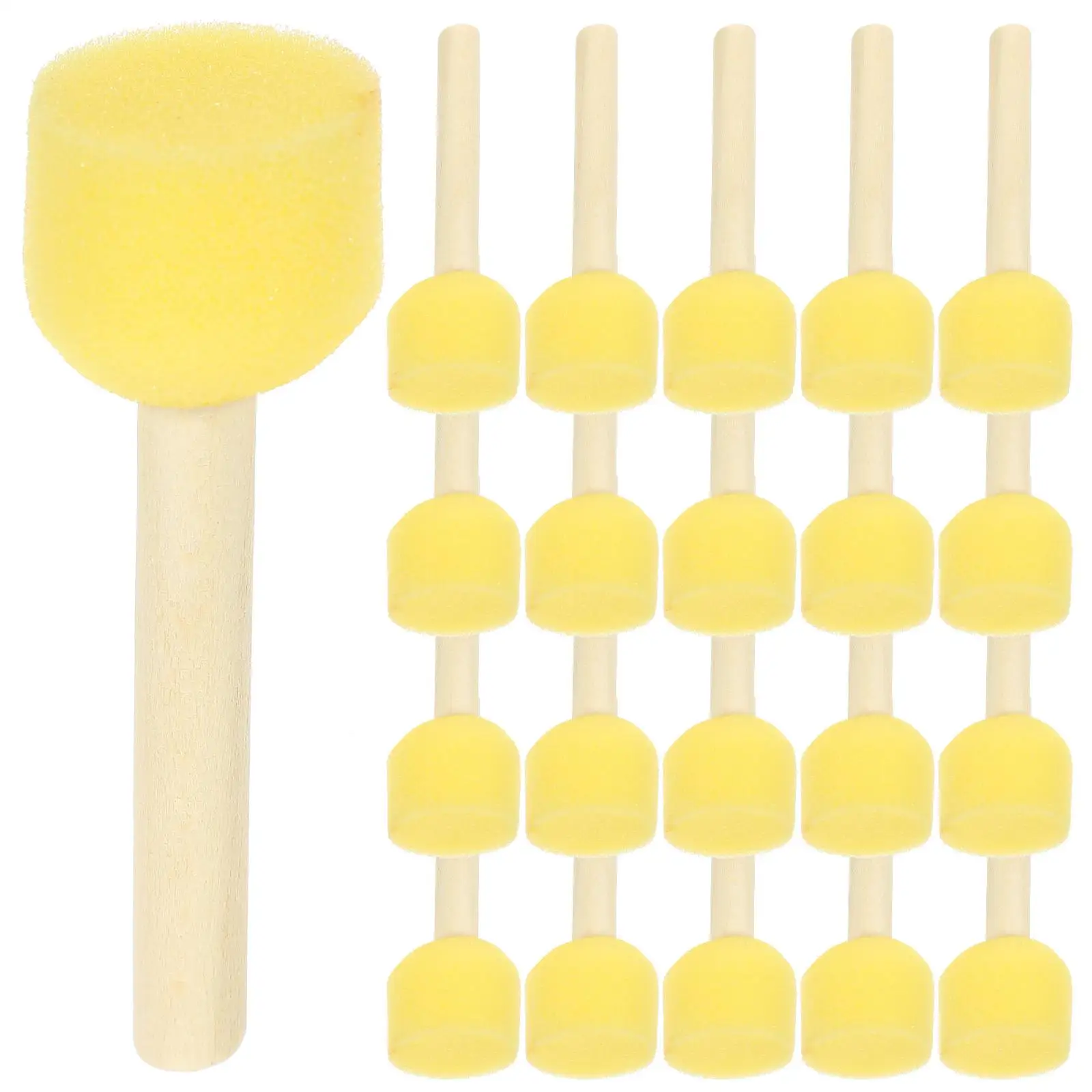 20pcs Kids Painting Brushes Sponge Tools 3cm Round Stamps Graffiti Supplies Foam Crafts School Birthday Party
20pcs Kids Painting Brushes Sponge Tools 3cm Round Stamps Graffiti Supplies Foam Crafts School Birthday Party