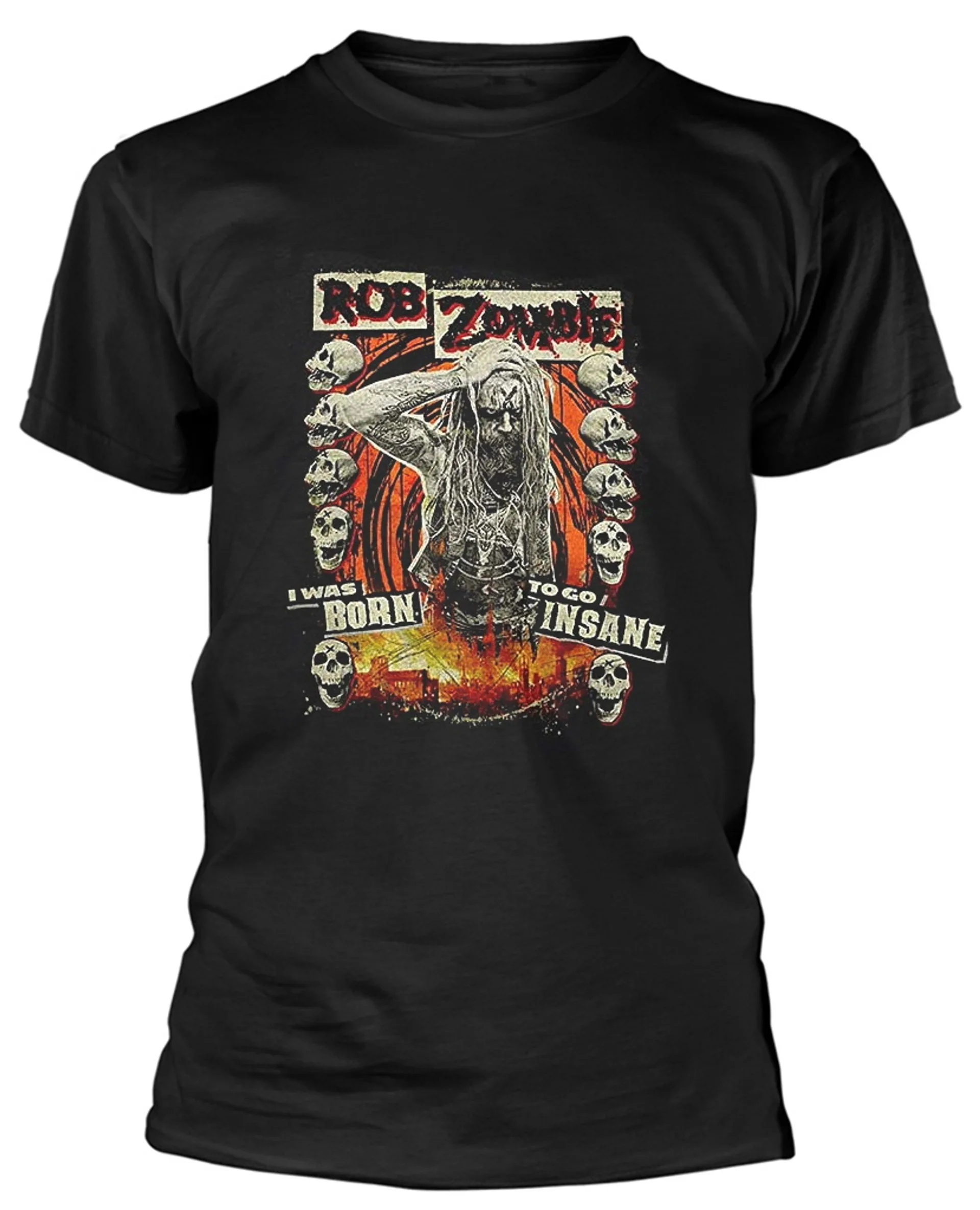 Rob Zombie Born To Go Insane Футболка Мужчины Женщины Хлопок с коротким рукавом Брендовая футболка Ретро Хип-хоп Рок-группа Y2k Топы Мужская одежда
Rob Zombie Born To Go Insane Футболка Мужчины Женщины Хлопок с коротким рукавом Брендовая футболка Ретро Хип-хоп Рок-группа Y2k Топы Мужская одежда