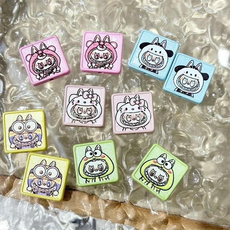 Anime Cartoon Creative Vertical Hole Alloy Cute LABUBU Square Bead Mobile Phone Keychain DIY Handmade Materials Randomly Mixed
Anime Cartoon Creative Vertical Hole Alloy Cute LABUBU Square Bead Mobile Phone Keychain DIY Handmade Materials Randomly Mixed