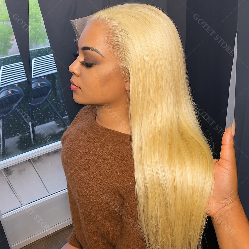 Long Silky Straight 613 Blonde 13x4 Lace Front Wigs Human Hair Vietnamese Upgrade No Silk No Glue4x4 Lace Frontal Glueless Wigs
Long Silky Straight 613 Blonde 13x4 Lace Front Wigs Human Hair Vietnamese Upgrade No Silk No Glue4x4 Lace Frontal Glueless Wigs