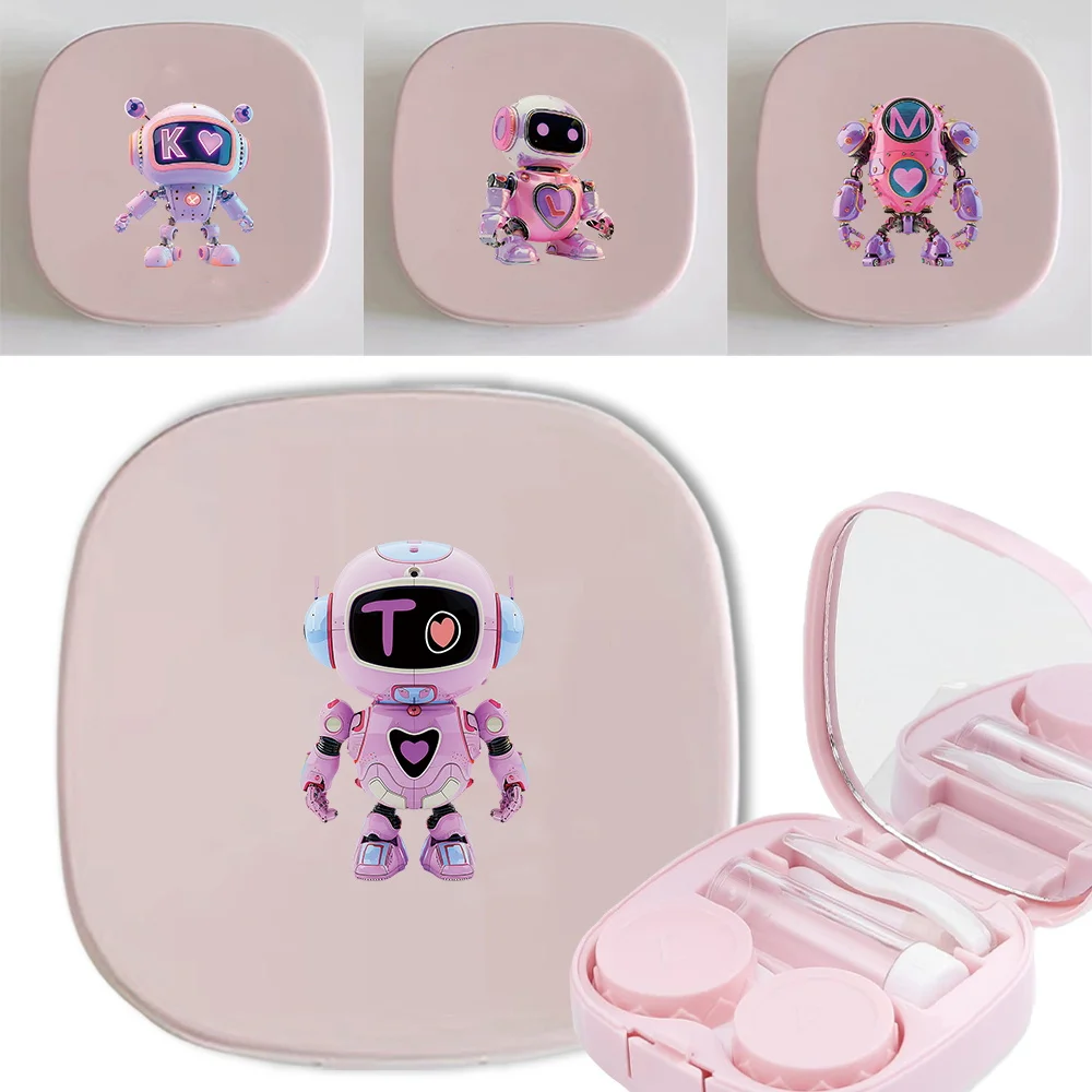 Portable With Mirror Contact Lens Storage Box Beauty Tool Care Travel Accessories Robot Initial Name 26 Letters Pattern
Portable With Mirror Contact Lens Storage Box Beauty Tool Care Travel Accessories Robot Initial Name 26 Letters Pattern