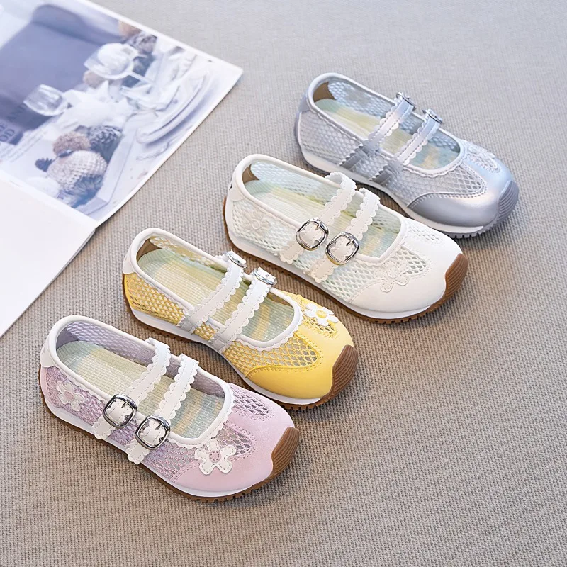 Girls Princess Tennis Shoes Mesh Breathable Kids Sports Shoes Soft Bottom 2026 Brand New Children Casual Shoes Non-slip Trendy
Girls Princess Tennis Shoes Mesh Breathable Kids Sports Shoes Soft Bottom 2026 Brand New Children Casual Shoes Non-slip Trendy