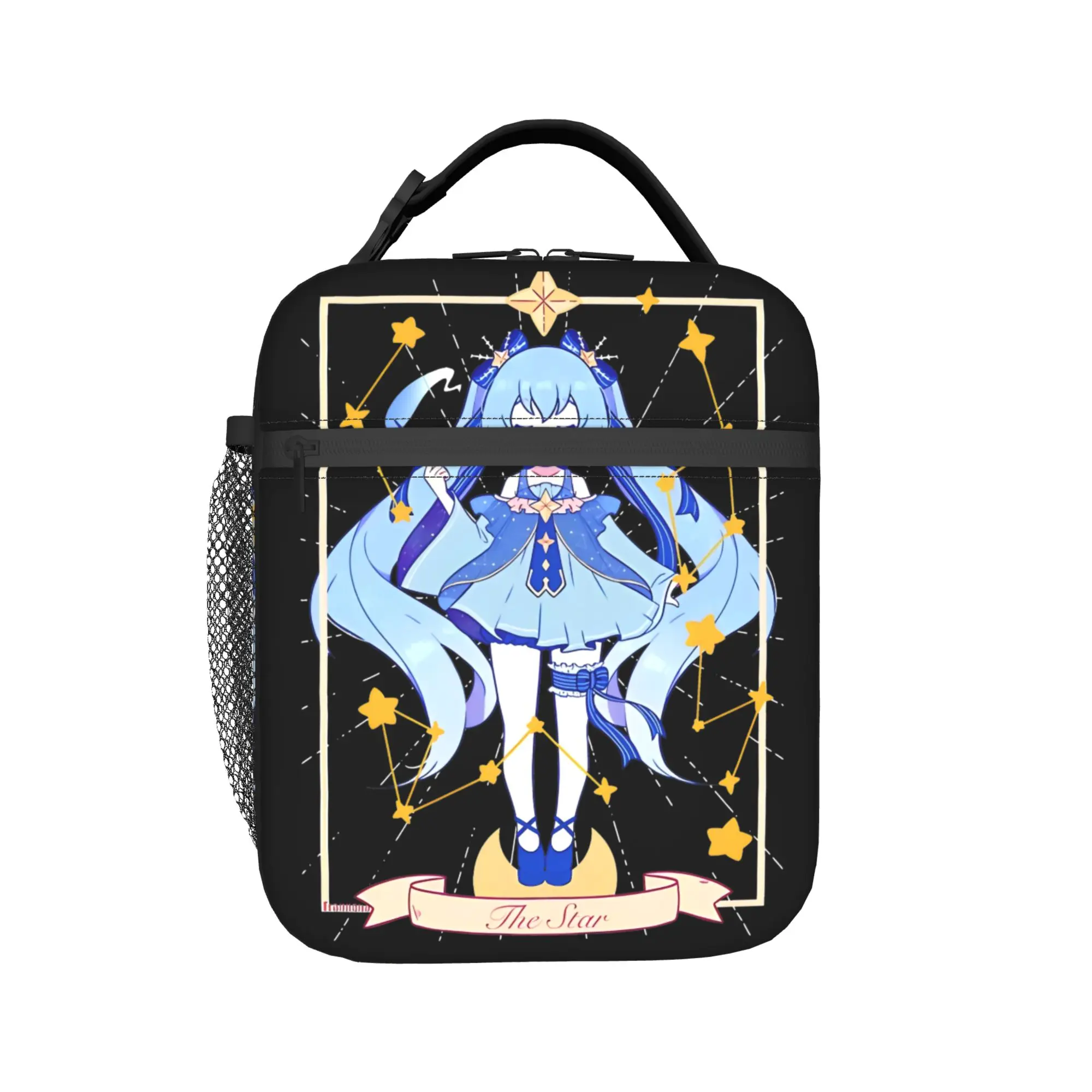 Hatsune Miku The star Accessories Insulated Lunch Bag For School Food Box Portable Thermal Cooler Lunch Boxes
Hatsune Miku The star Accessories Insulated Lunch Bag For School Food Box Portable Thermal Cooler Lunch Boxes