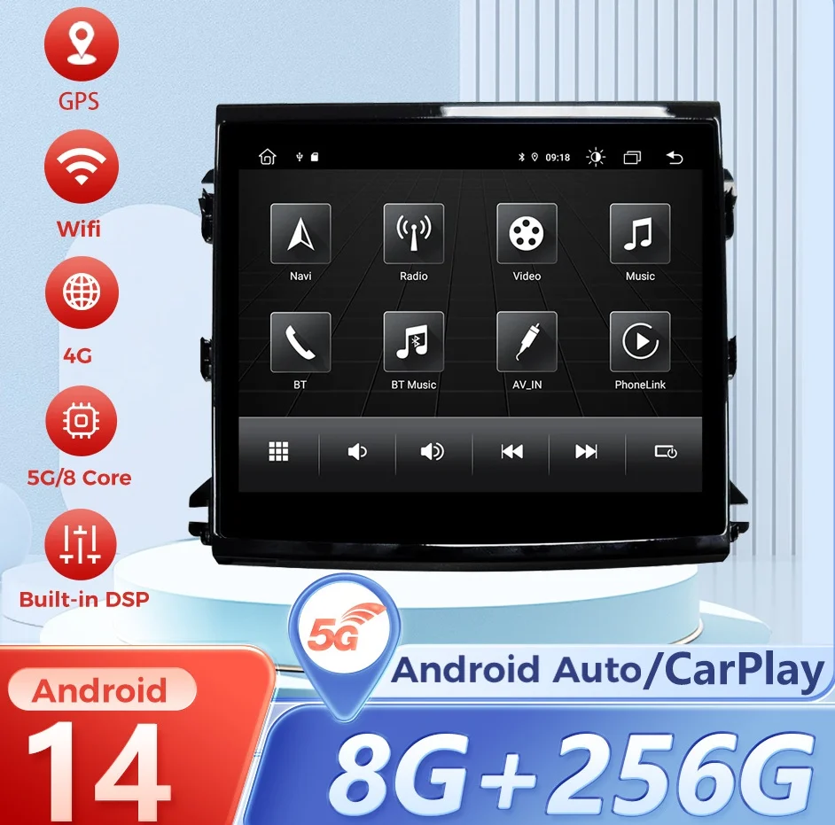 8.4" Multimedia Video Android 14 For Porsche Cayenne 2010 - 2016 Car Radio Auto Stereo GPS Multimedia Player Carplay Head Unit
8.4" Multimedia Video Android 14 For Porsche Cayenne 2010 - 2016 Car Radio Auto Stereo GPS Multimedia Player Carplay Head Unit