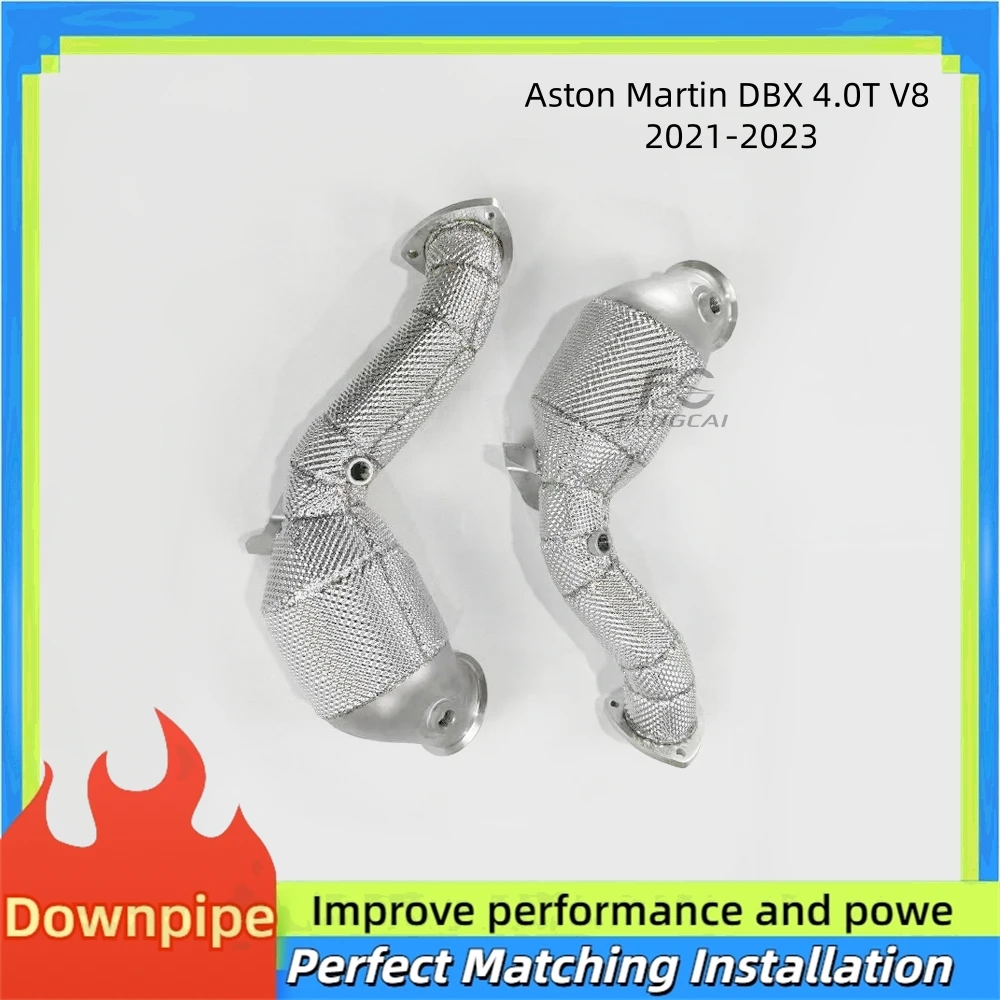 High flow sport catalytic converter for Aston Martin DBX 4.0T V8 2021-2023 SS304 downspout not on engine fault light
High flow sport catalytic converter for Aston Martin DBX 4.0T V8 2021-2023 SS304 downspout not on engine fault light