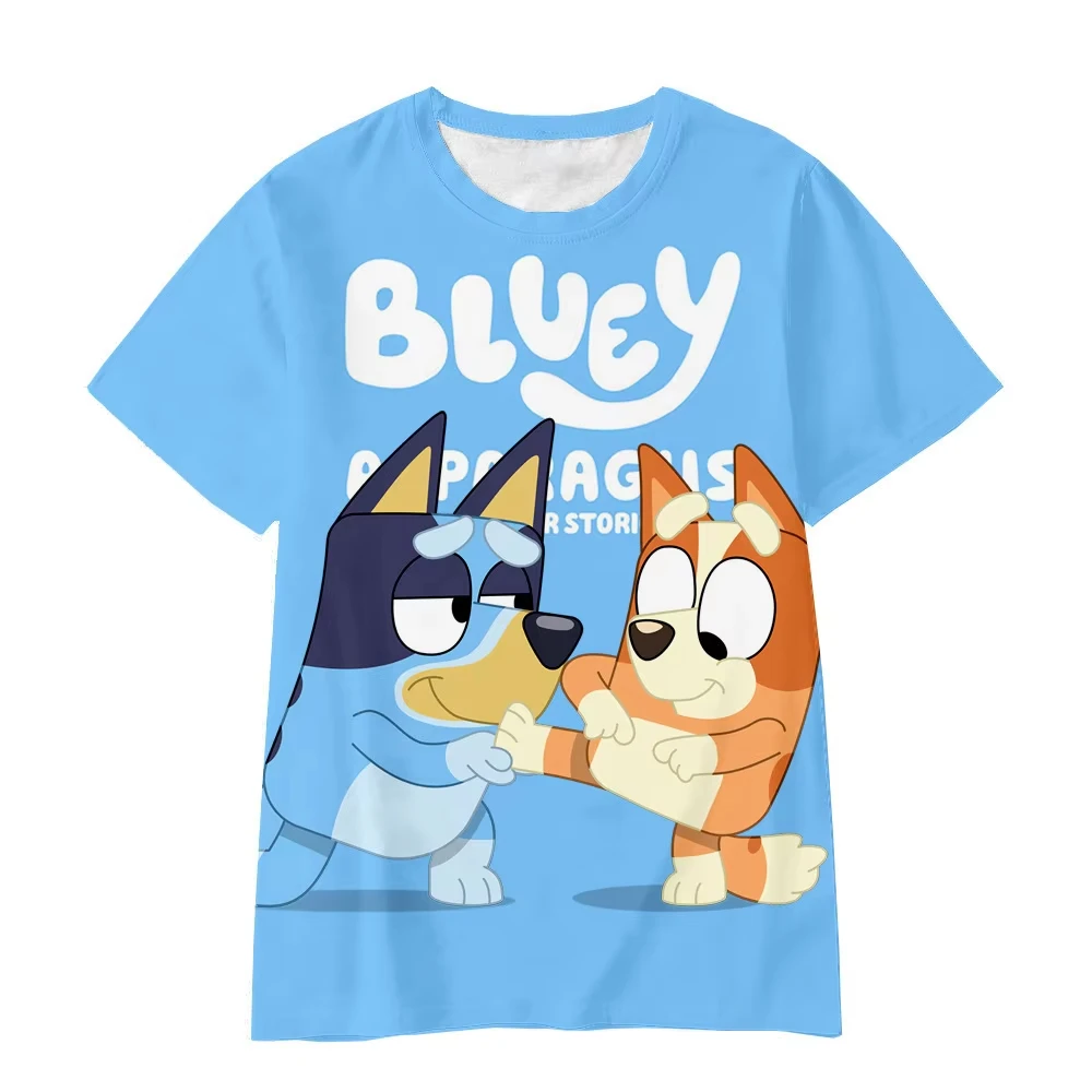 Новая официальная лицензионная футболка Bluey с 3D-принтом 2026 года, семейный комплект, для девочек 4-14 лет, летние футболки
Новая официальная лицензионная футболка Bluey с 3D-принтом 2026 года, семейный комплект, для девочек 4-14 лет, летние футболки