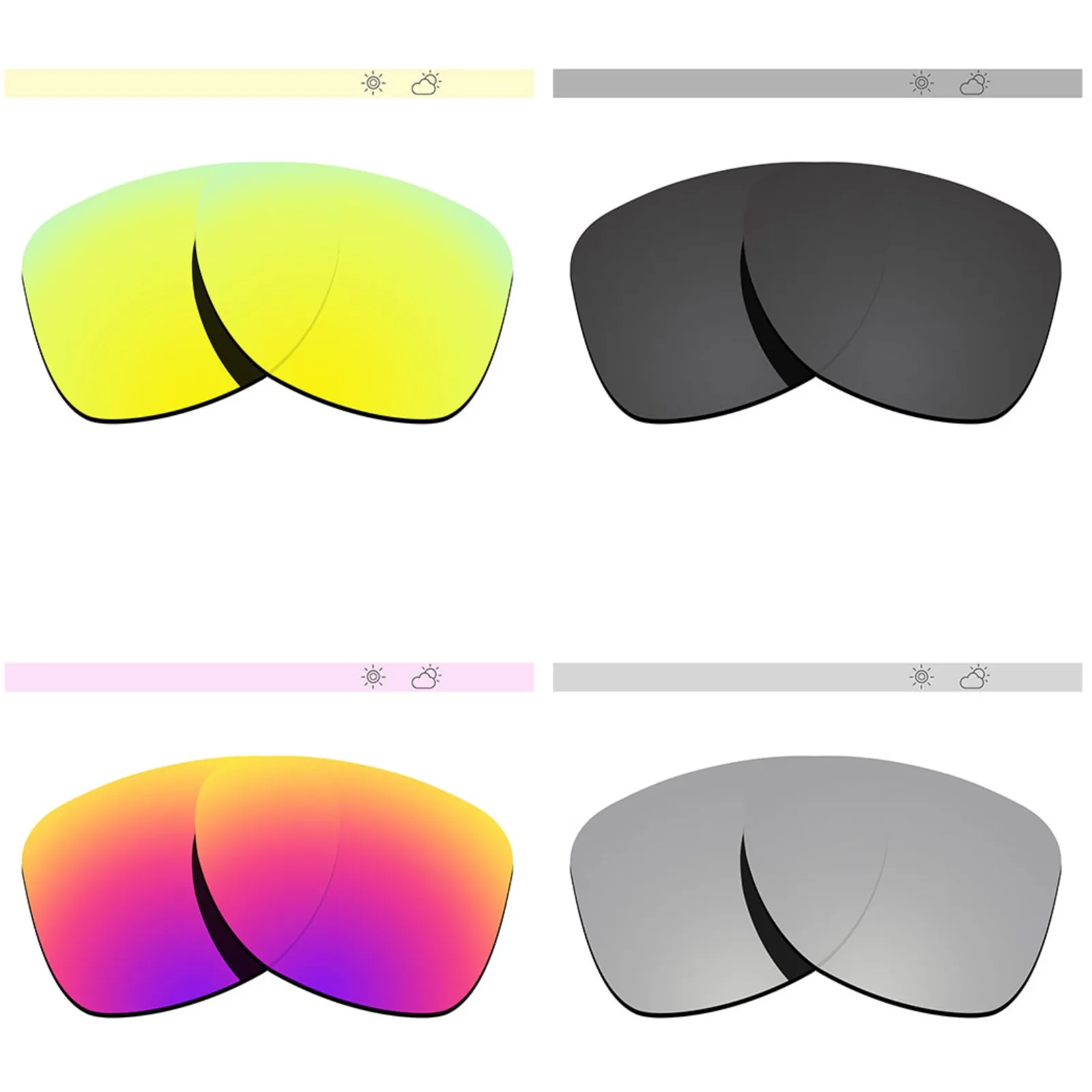 Glintbay Polarized Replacement Sunglasses Lenses for Burberry BE3125 59mm - Multiple Options (Only lenses)
Glintbay Polarized Replacement Sunglasses Lenses for Burberry BE3125 59mm - Multiple Options (Only lenses)