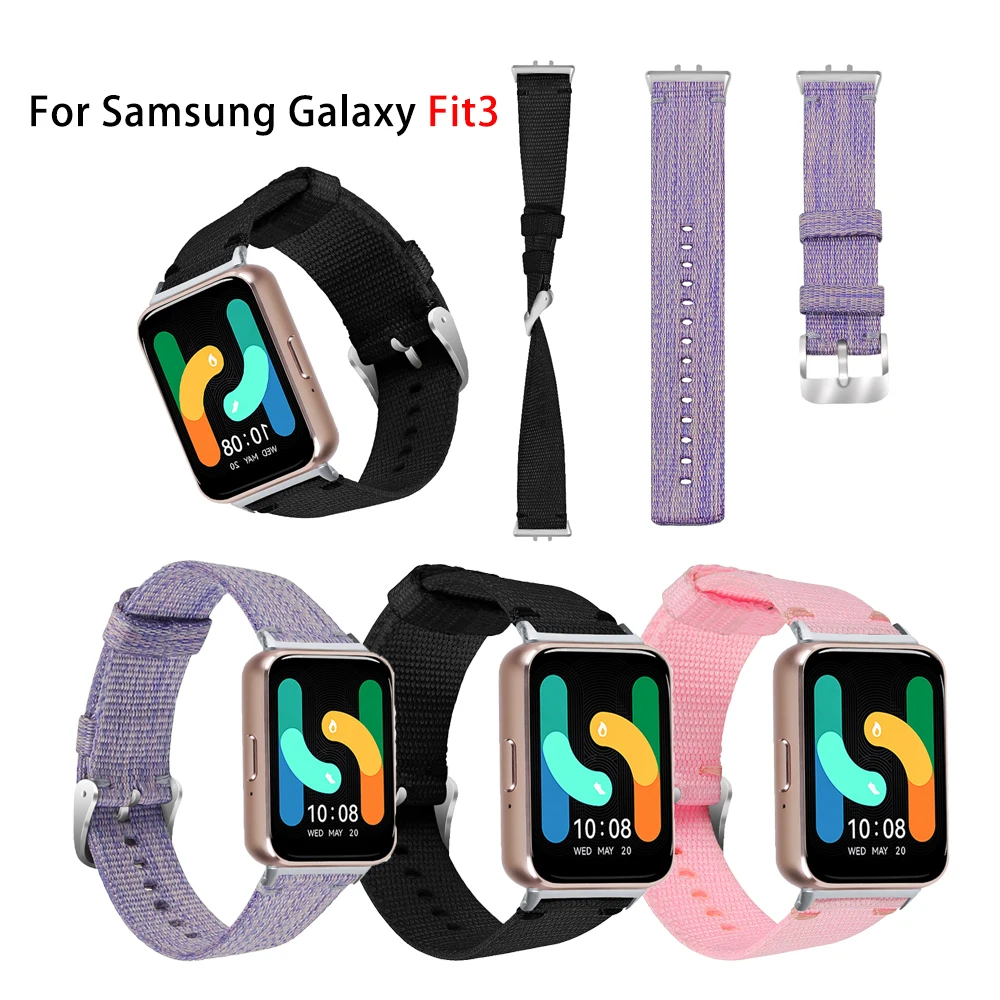 Холщовый нейлоновый ремешок для Samsung galaxy Fit 3, браслет, спортивный Плетеный ремешок для Samsung galaxy fit 3, браслет для часов 
Холщовый нейлоновый ремешок для Samsung galaxy Fit 3, браслет, спортивный Плетеный ремешок для Samsung galaxy fit 3, браслет для часов