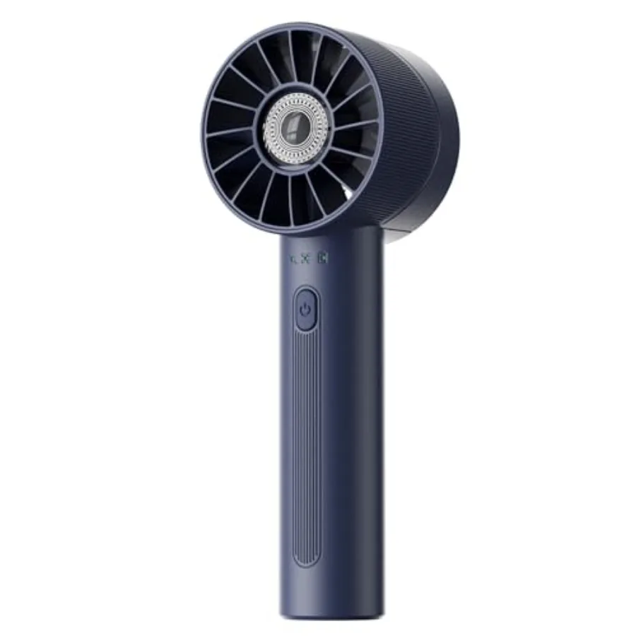Rechargeable Mini Handheld Turbo Fan - 4 Speed High Velocity Personal Fan with Max 16H Cooling Time, Travel Essentials for Vaca
Rechargeable Mini Handheld Turbo Fan - 4 Speed High Velocity Personal Fan with Max 16H Cooling Time, Travel Essentials for Vaca