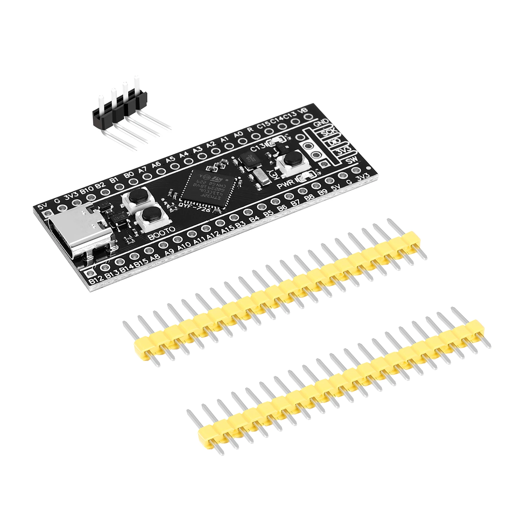 Плата разработки STM32F411, плата обучения STM32F411CEU6 STM32F4, поддержка MicroPython/программирования
Плата разработки STM32F411, плата обучения STM32F411CEU6 STM32F4, поддержка MicroPython/программирования