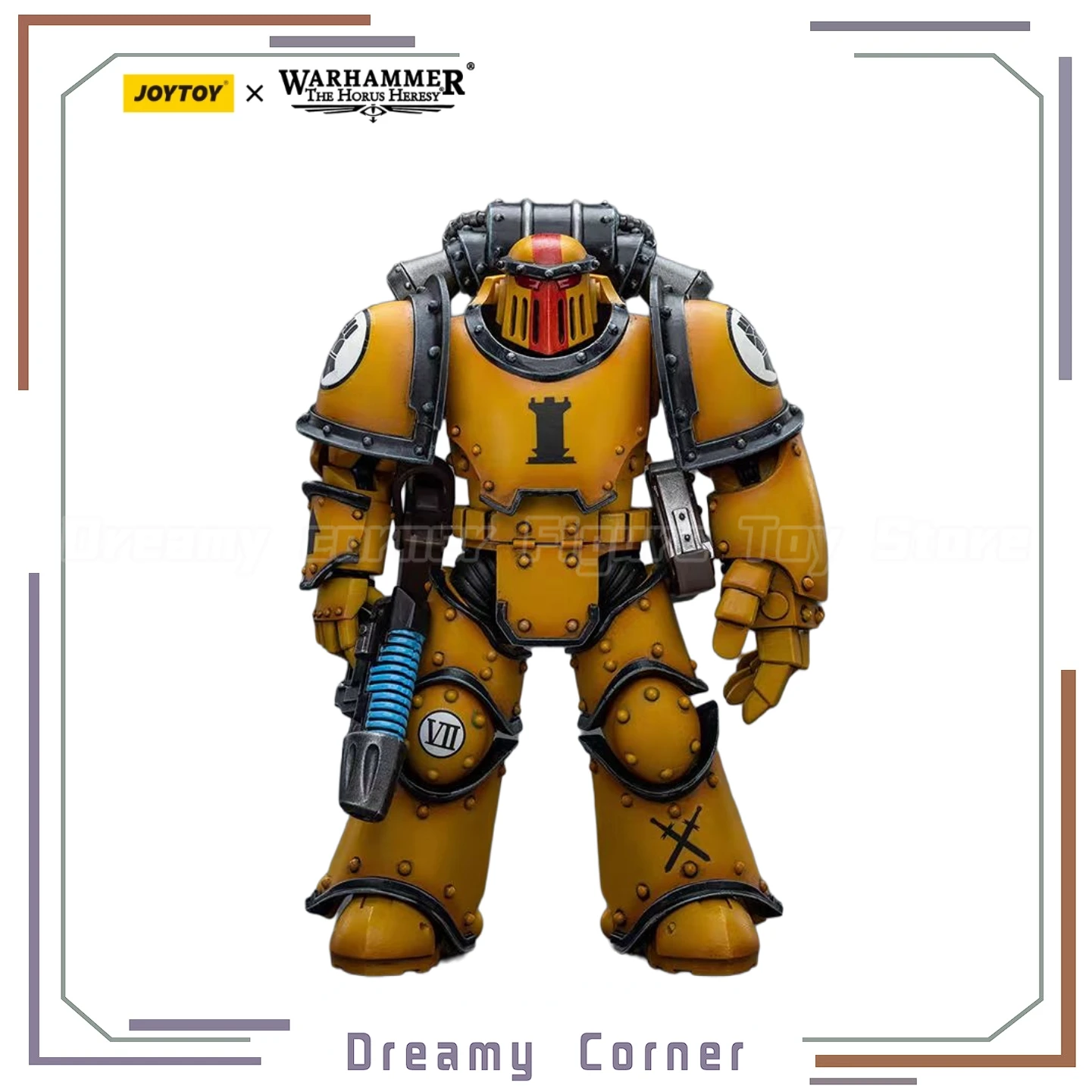 【In Stock】JOYTOY Warhammer 40K Imperial Fists Legion Mklll Tactical Squad Sergeant with Power Fist 1/18 Action Figure
【In Stock】JOYTOY Warhammer 40K Imperial Fists Legion Mklll Tactical Squad Sergeant with Power Fist 1/18 Action Figure