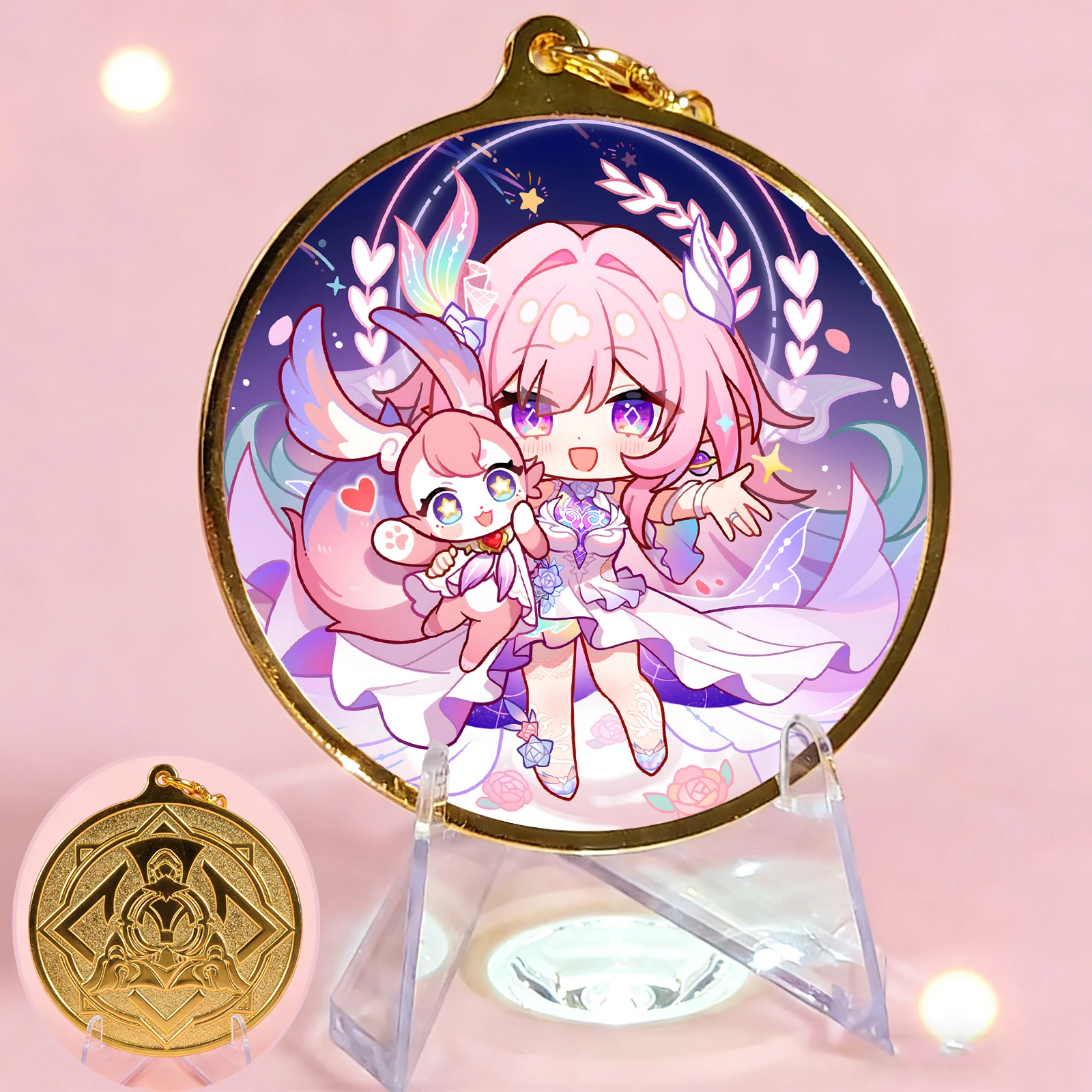 Honkai Star Rail Cyrene Elysia Metal Keychain Anime Character Bag Charm Car Key Ring Holder Pendant Accessories HSR Merch Gift
Honkai Star Rail Cyrene Elysia Metal Keychain Anime Character Bag Charm Car Key Ring Holder Pendant Accessories HSR Merch Gift
