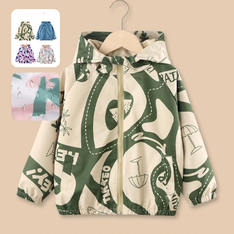 Children New Outdoor Waterproof Jacket For Boys And Girls Windproof Jacket Spring And Autumn Jacket
Children New Outdoor Waterproof Jacket For Boys And Girls Windproof Jacket Spring And Autumn Jacket