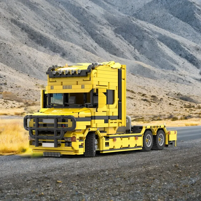 Модель тракторного крана Scania T164-580, 3005 шт., со съемной стрелой XL и строительными блоками с задними нейтрализаторами
Модель тракторного крана Scania T164-580, 3005 шт., со съемной стрелой XL и строительными блоками с задними нейтрализаторами