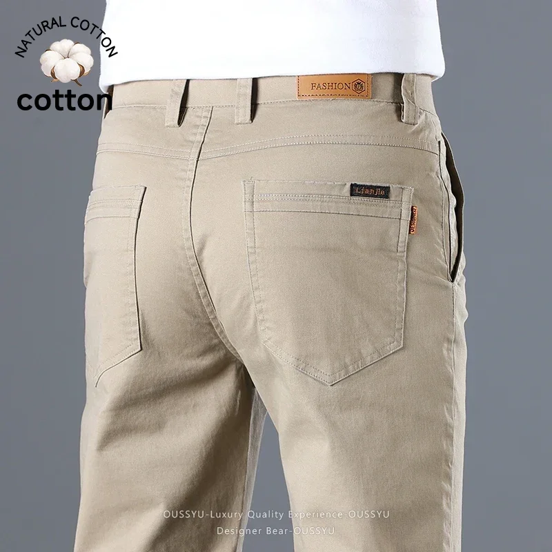 Brand Clothing 2026 Summer Thin Men's 97%Cotton Casual Pants Classic Solid Color Business Slim Straight Cargo Work Trousers Male
Brand Clothing 2026 Summer Thin Men's 97%Cotton Casual Pants Classic Solid Color Business Slim Straight Cargo Work Trousers Male