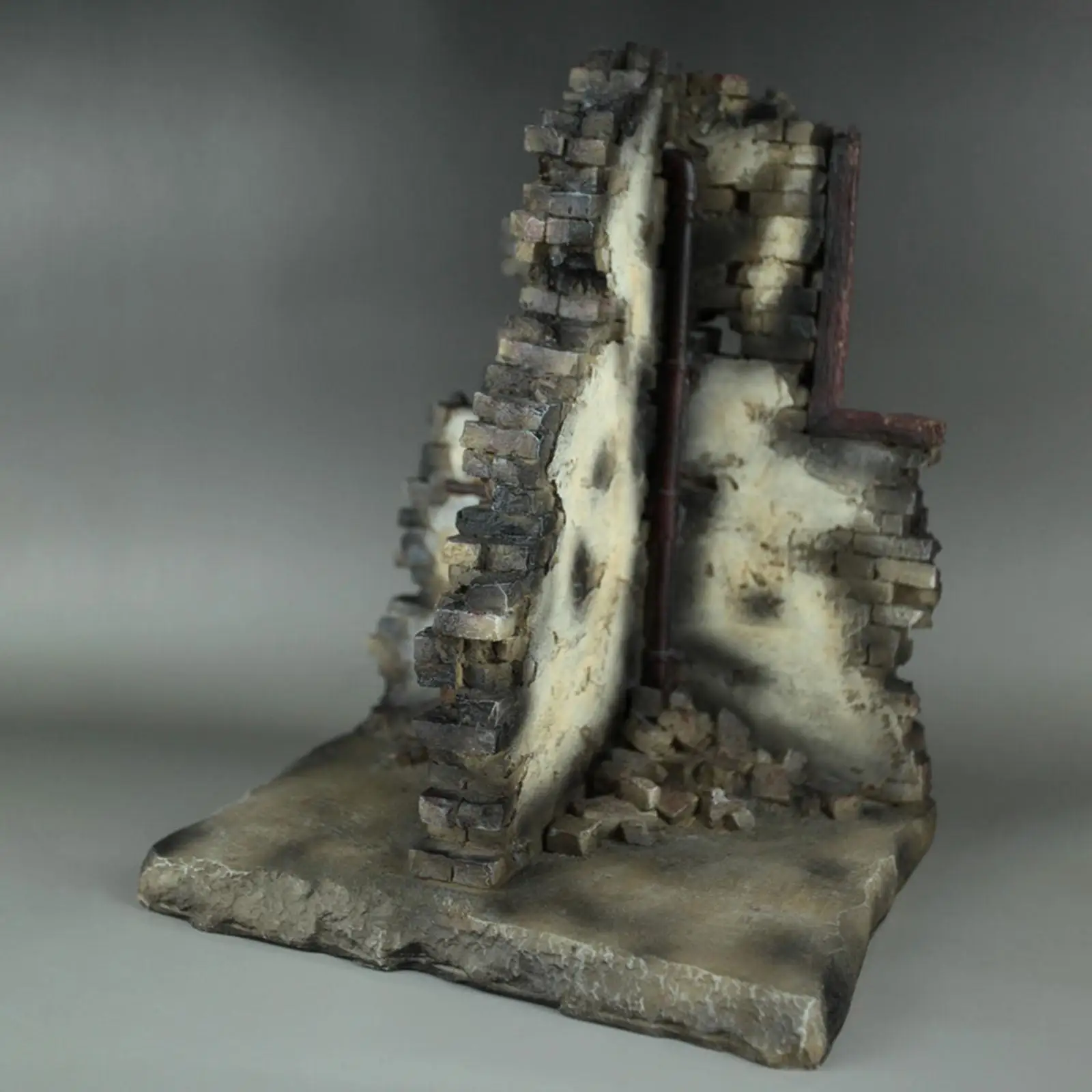 1/6 Scale Miniature Ruined Building Model Layout Tabletop Sand Table Decor Diorama Supplies Terrain Scenery Micro Landscape
1/6 Scale Miniature Ruined Building Model Layout Tabletop Sand Table Decor Diorama Supplies Terrain Scenery Micro Landscape