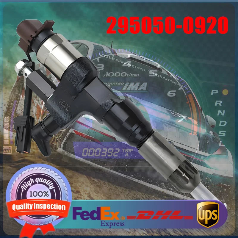 Common Rail Fuel Injector 295050-0920 23670-E0540 VH23670E0540 For Hino Engine J05E J08E Kobelco Excavator SK300-8 SK20 SK230S
Common Rail Fuel Injector 295050-0920 23670-E0540 VH23670E0540 For Hino Engine J05E J08E Kobelco Excavator SK300-8 SK20 SK230S