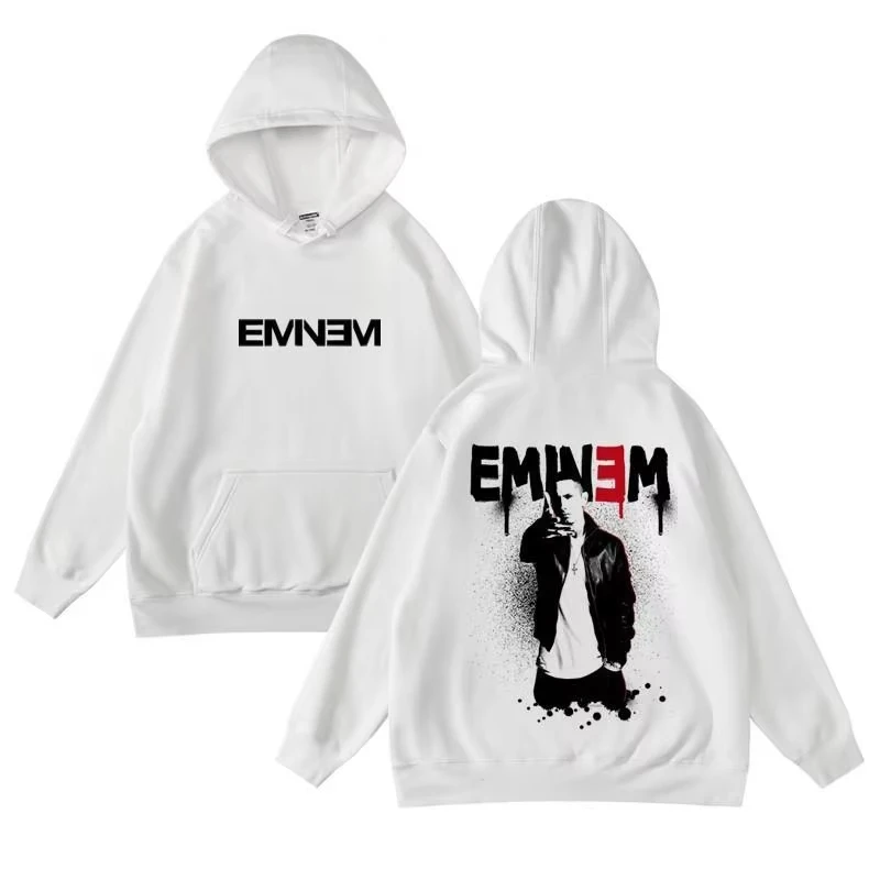 West Coast Rap Hip Hop Eminem Eminem Autumn_Winter Hooded Sweater Men's and Women's Same Pullover Hoodie
West Coast Rap Hip Hop Eminem Eminem Autumn_Winter Hooded Sweater Men's and Women's Same Pullover Hoodie