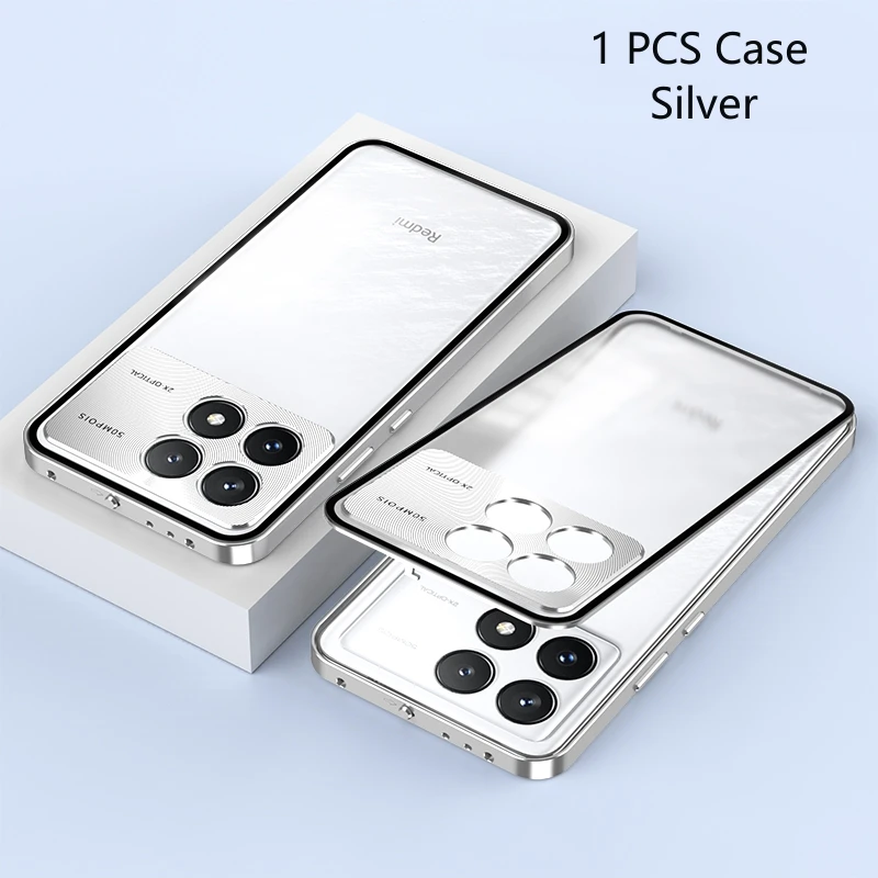 Alloy Metal Lens Protection Case For POCO X6 Pro Transparent Tempered Glass Hard Shockproof Cover Bumper For Xiaomi Redmi K70E
Alloy Metal Lens Protection Case For POCO X6 Pro Transparent Tempered Glass Hard Shockproof Cover Bumper For Xiaomi Redmi K70E