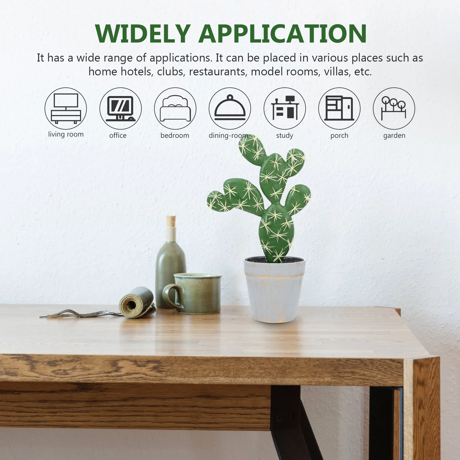 Simulation Cactus Bonsai Artificial Plant Decoration Indoor Outdoor Desk Ornament for Hotel Home Villa
Simulation Cactus Bonsai Artificial Plant Decoration Indoor Outdoor Desk Ornament for Hotel Home Villa