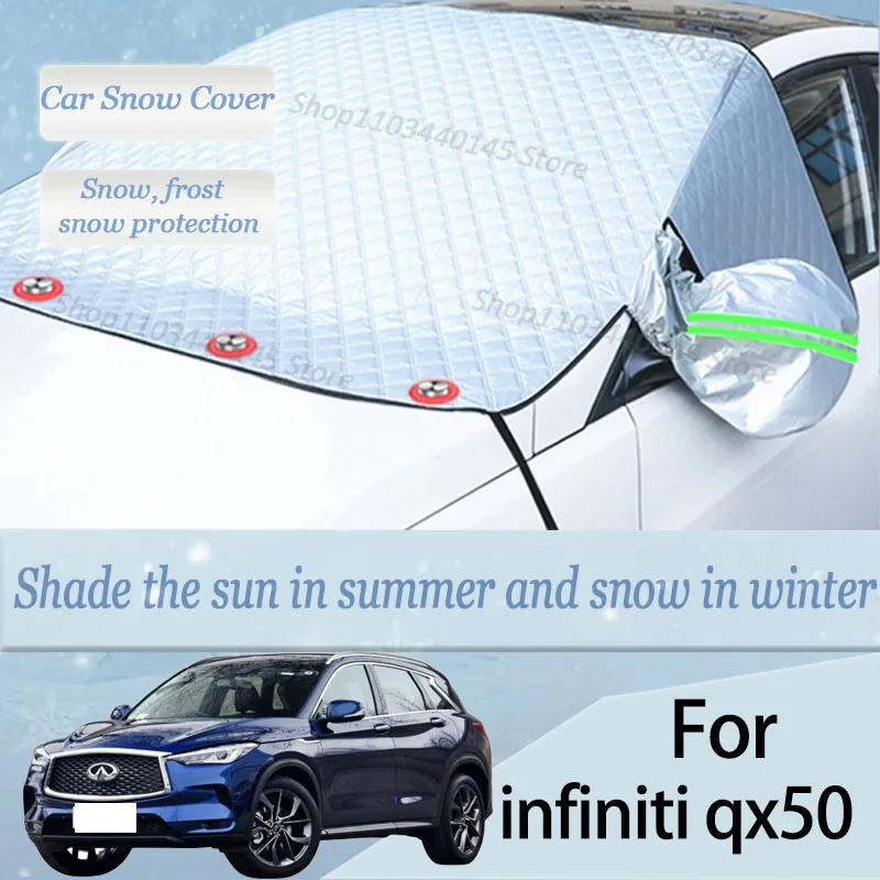 For infiniti qx50 car Snow Windscreen, Snow, Frost, Dust and UV Visor, Winter car clothing, thick magnetic
For infiniti qx50 car Snow Windscreen, Snow, Frost, Dust and UV Visor, Winter car clothing, thick magnetic