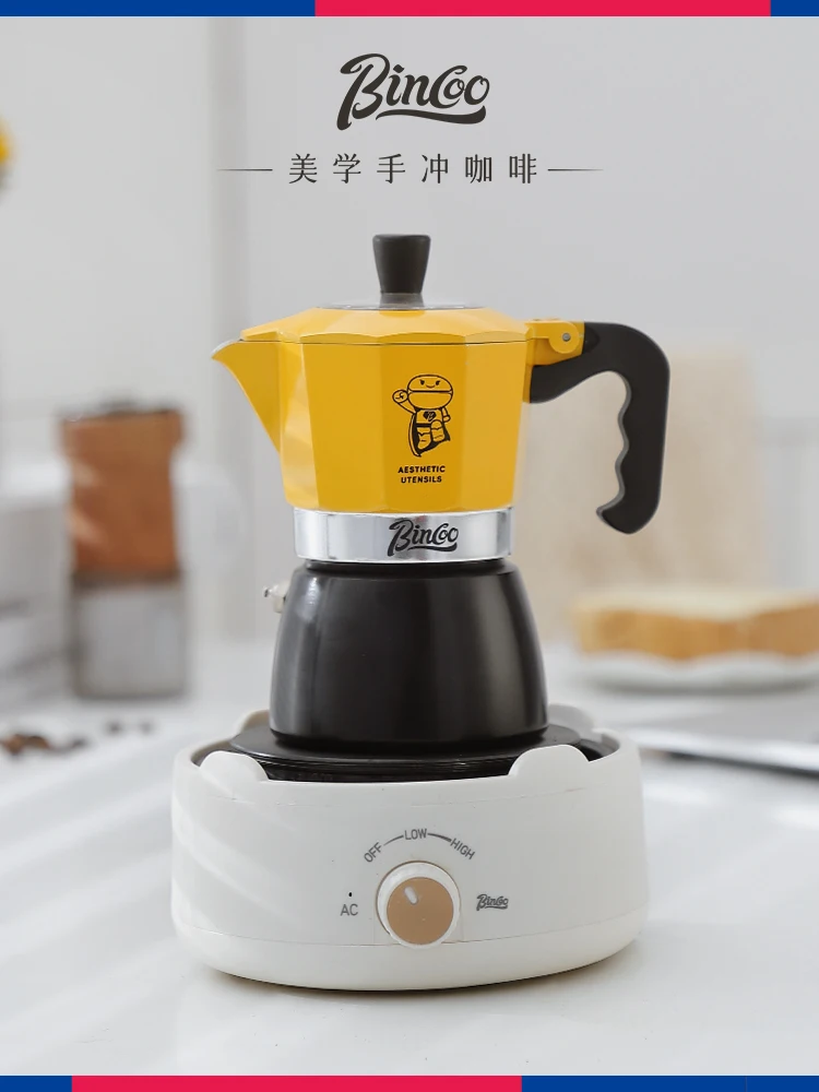 Coffee Double Valve Mocha Pot Italian Small Home Brew Coffee Pot Set Italian Coffee Machine
Coffee Double Valve Mocha Pot Italian Small Home Brew Coffee Pot Set Italian Coffee Machine