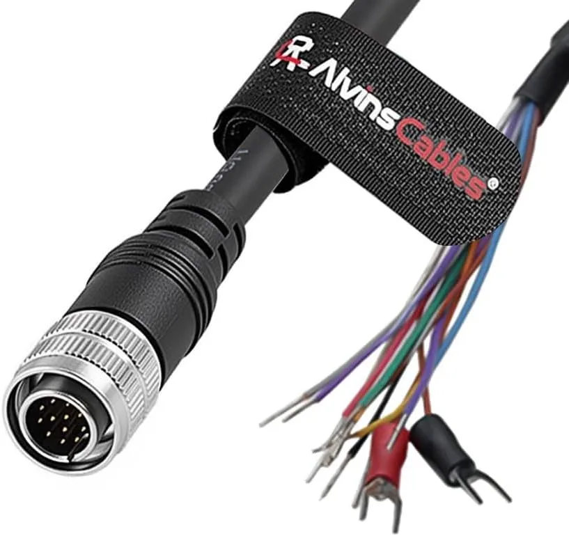 Keyence IO Control Cable for SR-2000/SR-1000 Scanner Hirose 12 Pin to Open End for OP-87353/87354/87355 High-Flex Drag-Chain
Keyence IO Control Cable for SR-2000/SR-1000 Scanner Hirose 12 Pin to Open End for OP-87353/87354/87355 High-Flex Drag-Chain