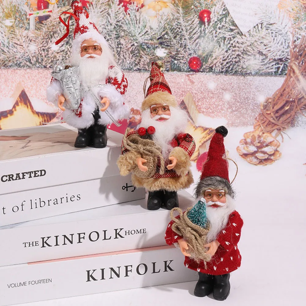 Santa Claus Doll Figure Christmas Table Decorations Kids Gift Figurine Mini Xmas Tree Personalized Ornaments Hanging Pendants
Santa Claus Doll Figure Christmas Table Decorations Kids Gift Figurine Mini Xmas Tree Personalized Ornaments Hanging Pendants