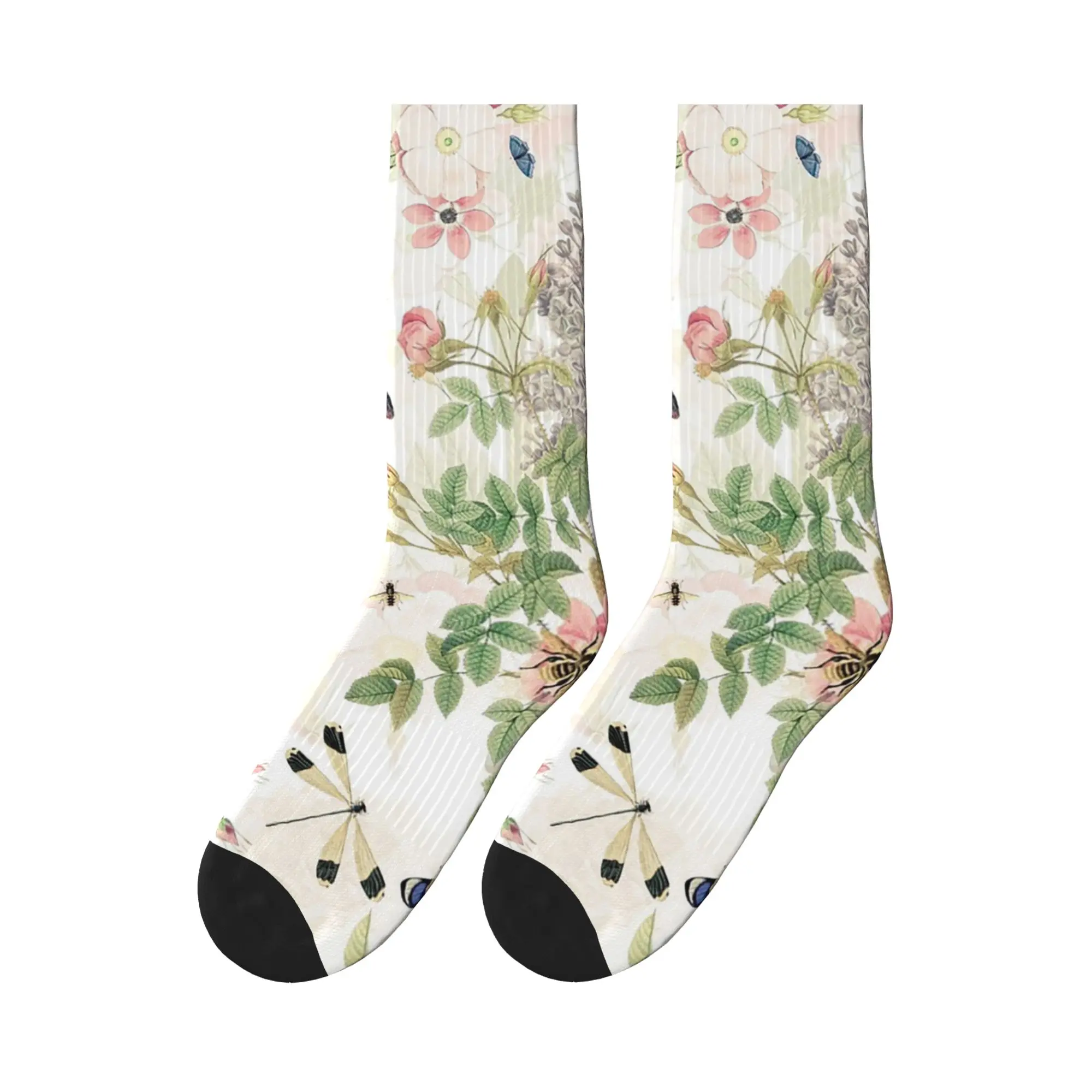 UtART Vintage Roses Spring Flower And Early Insects Botanical Sports Socks Stockings All Season Long Socks for Unisex Gifts
UtART Vintage Roses Spring Flower And Early Insects Botanical Sports Socks Stockings All Season Long Socks for Unisex Gifts