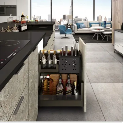 Корзина для приправ, функциональная корзина из алюминиевого сплава, кухонный шкаф, тип направляющего ящика 
Корзина для приправ, функциональная корзина из алюминиевого сплава, кухонный шкаф, тип направляющего ящика