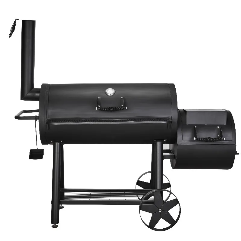 Airo Premium Heavy Duty Outdoor Large Size Portable with Wheels Trolley Barrel Smoker Grill Barbecue Grill Charcoal BBQ Grill
Airo Premium Heavy Duty Outdoor Large Size Portable with Wheels Trolley Barrel Smoker Grill Barbecue Grill Charcoal BBQ Grill