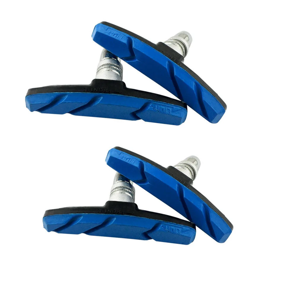 Brake Pads for Road Mountain Bikes System Black Replacement Parts Rubber Steel Waterproof Grooves Friction Easy Install
Brake Pads for Road Mountain Bikes System Black Replacement Parts Rubber Steel Waterproof Grooves Friction Easy Install