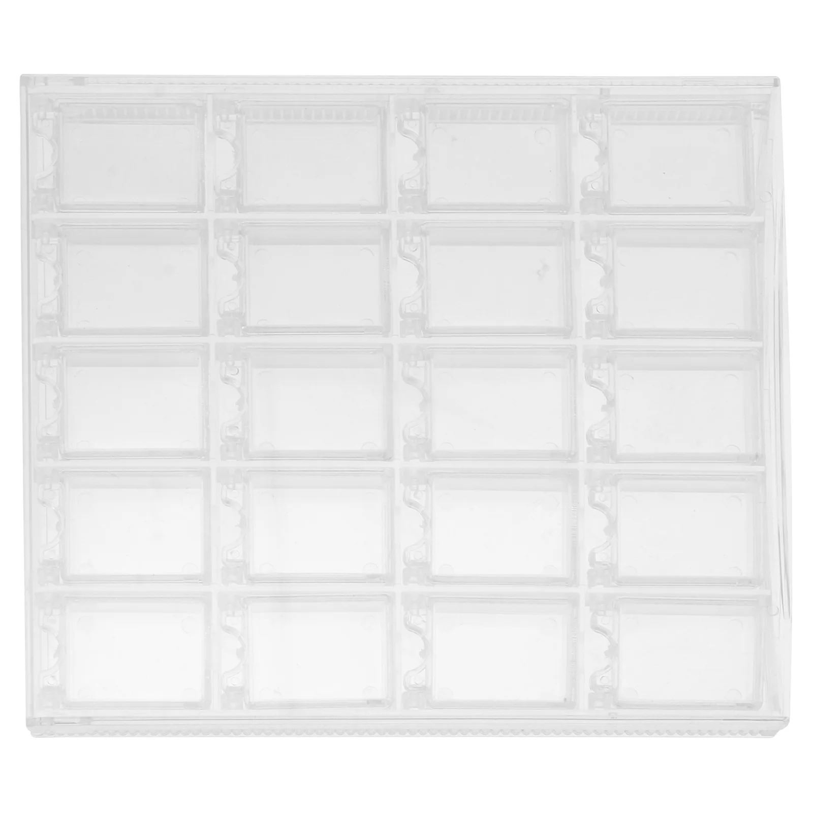 21-Grid Transparent Storage With Lid Buckle Design Rhinestone Beads Fishing Tackle Earring Ring Organizer Plastic Divider
21-Grid Transparent Storage With Lid Buckle Design Rhinestone Beads Fishing Tackle Earring Ring Organizer Plastic Divider