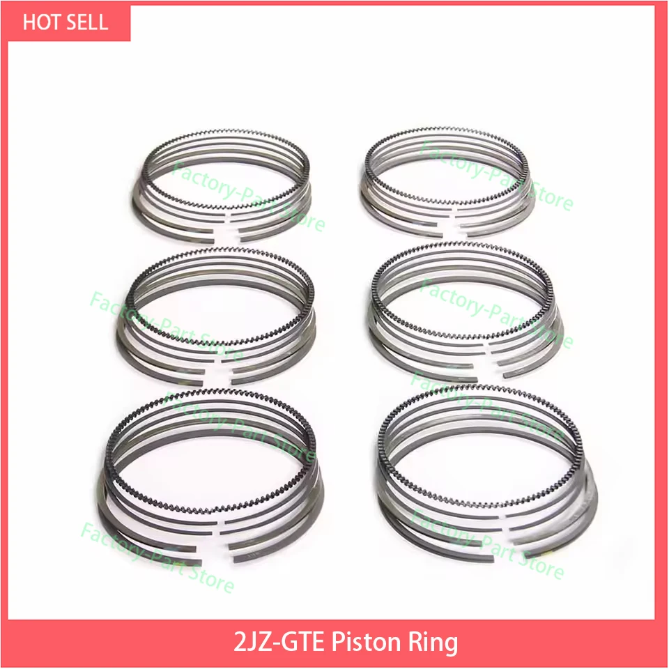 2JZ-GTE Piston Ring 6-Cylinders For Toyota Overhaul Rebuild Kit
2JZ-GTE Piston Ring 6-Cylinders For Toyota Overhaul Rebuild Kit