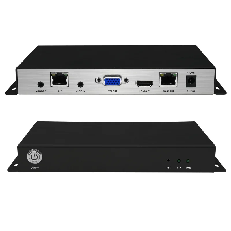 ORIVISION H.265/H.264 HDMI Video IP Decoder 4K UHD Dual Ethernet IP to IP Video Transcoder
ORIVISION H.265/H.264 HDMI Video IP Decoder 4K UHD Dual Ethernet IP to IP Video Transcoder