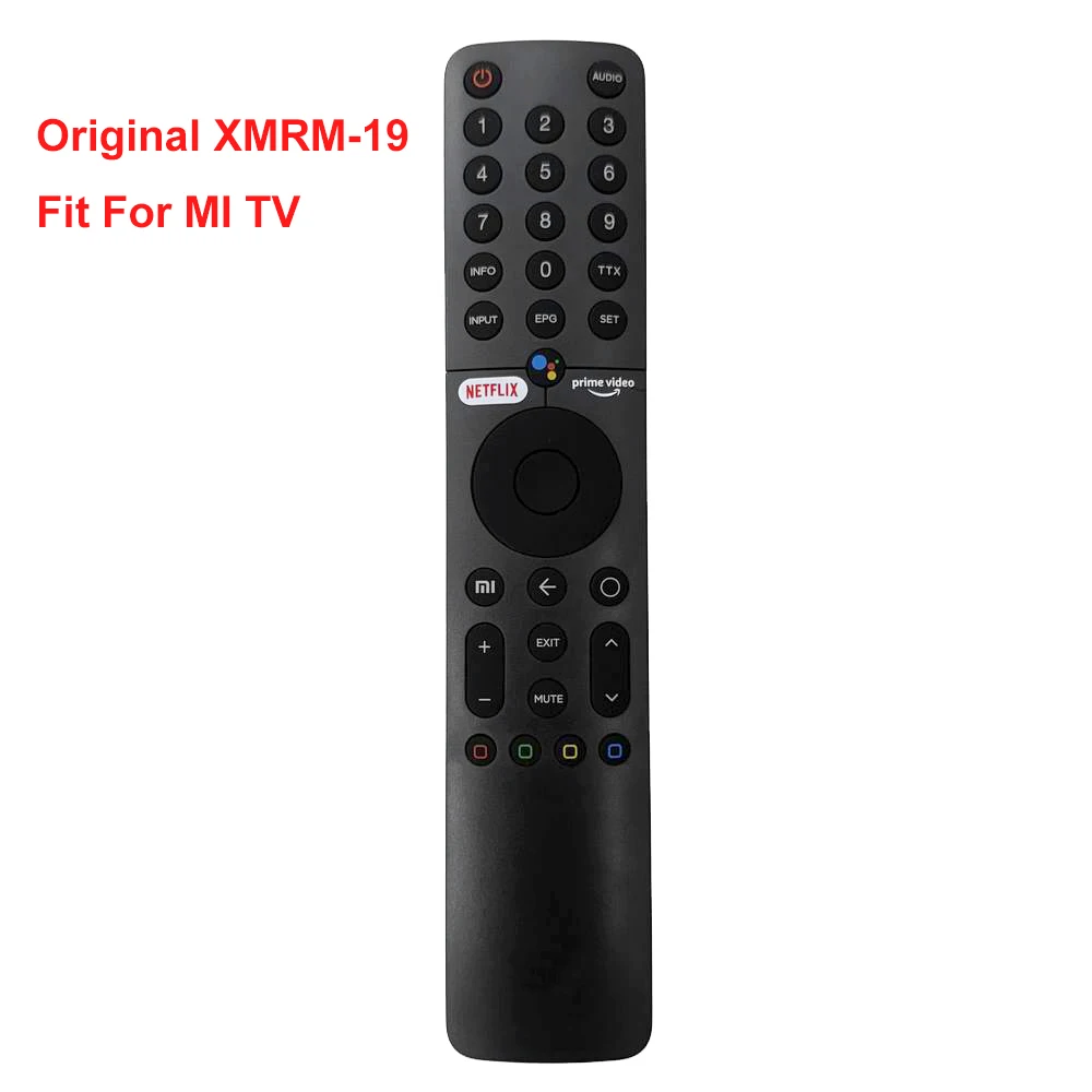 New Original XMRM-19 Bluetooth Voice Remote Control Fit For MI TV P1 Q1 L32M6-6AEU L43M6-6AEU L55M6-6AEU L75M6-ESG
New Original XMRM-19 Bluetooth Voice Remote Control Fit For MI TV P1 Q1 L32M6-6AEU L43M6-6AEU L55M6-6AEU L75M6-ESG