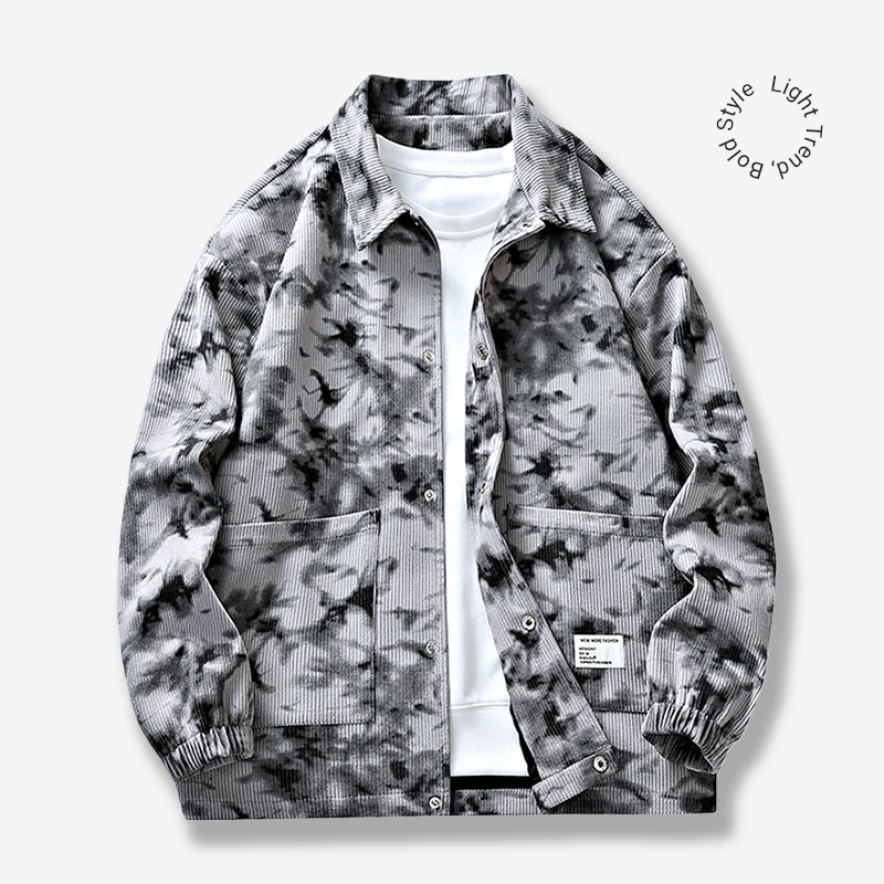 Corduroy Casual Jacket Men's Jacket Hot Seller for Fall/Winter Retro Tie-Dye Collar Stylish and Versatile Loose Fit Men's Wear
Corduroy Casual Jacket Men's Jacket Hot Seller for Fall/Winter Retro Tie-Dye Collar Stylish and Versatile Loose Fit Men's Wear