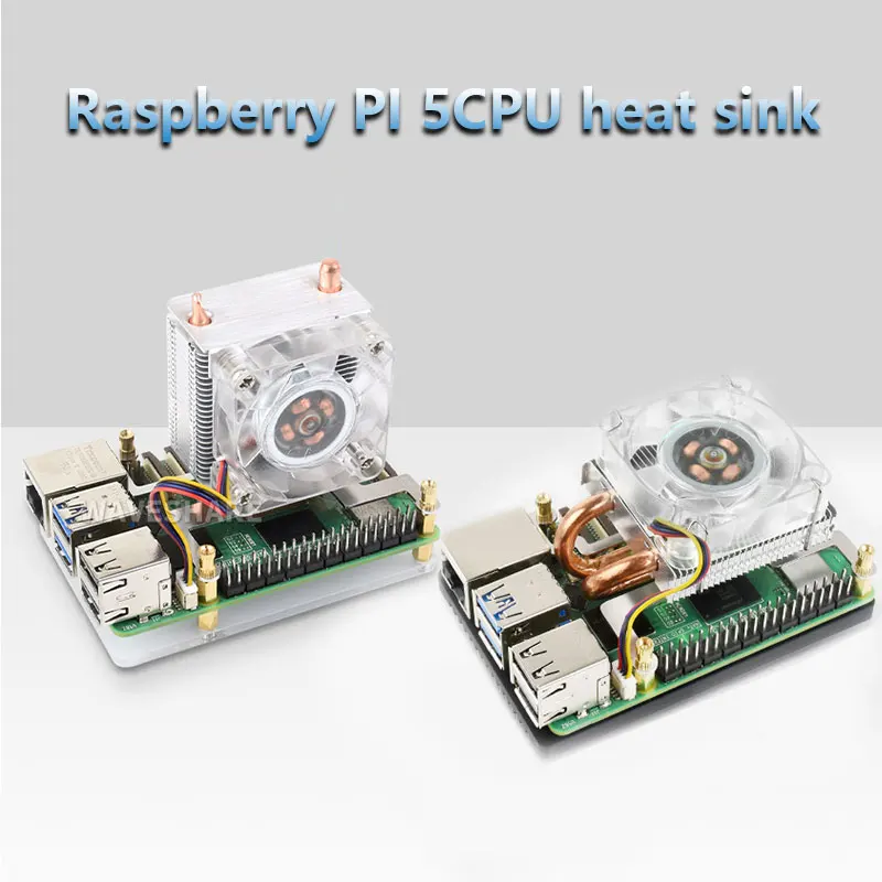 Raspberry Pi 5 ICE Tower Thinner RGB Fan Pi5 Low-Profile CPU Cooler U-Shaped Copper Tube Fins
Raspberry Pi 5 ICE Tower Thinner RGB Fan Pi5 Low-Profile CPU Cooler U-Shaped Copper Tube Fins