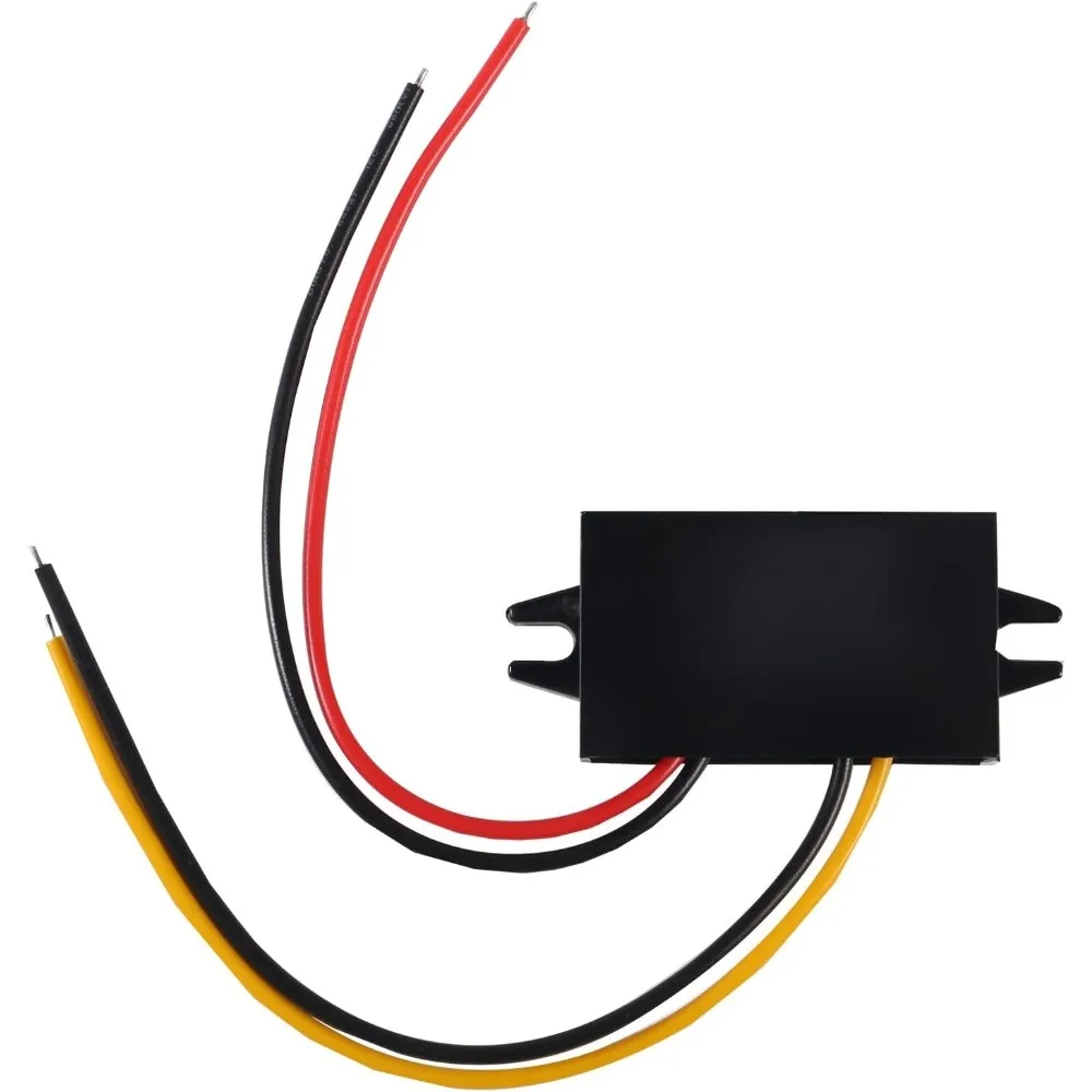 12V To 5V 3A 15W Buck Converter Module DC To DC Regulator Car Power Converter With Wire Interface For Car LED Display Car Radio
12V To 5V 3A 15W Buck Converter Module DC To DC Regulator Car Power Converter With Wire Interface For Car LED Display Car Radio