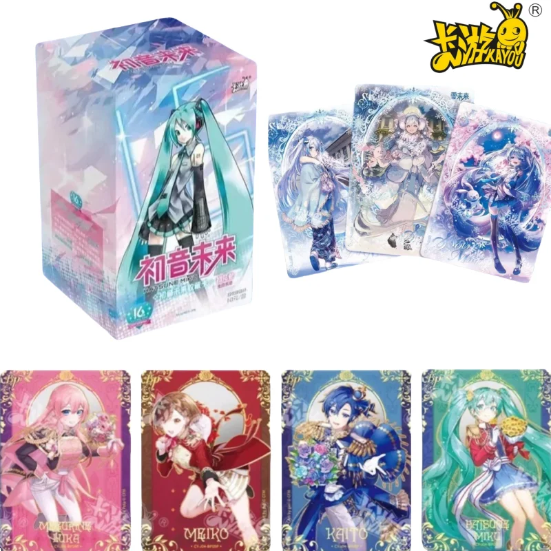 KAYOU Genuine Hatsune Miku Card First Package Series Animation Game Collection Card SE Peripheral Children's Toys Girl Gifts
KAYOU Genuine Hatsune Miku Card First Package Series Animation Game Collection Card SE Peripheral Children's Toys Girl Gifts