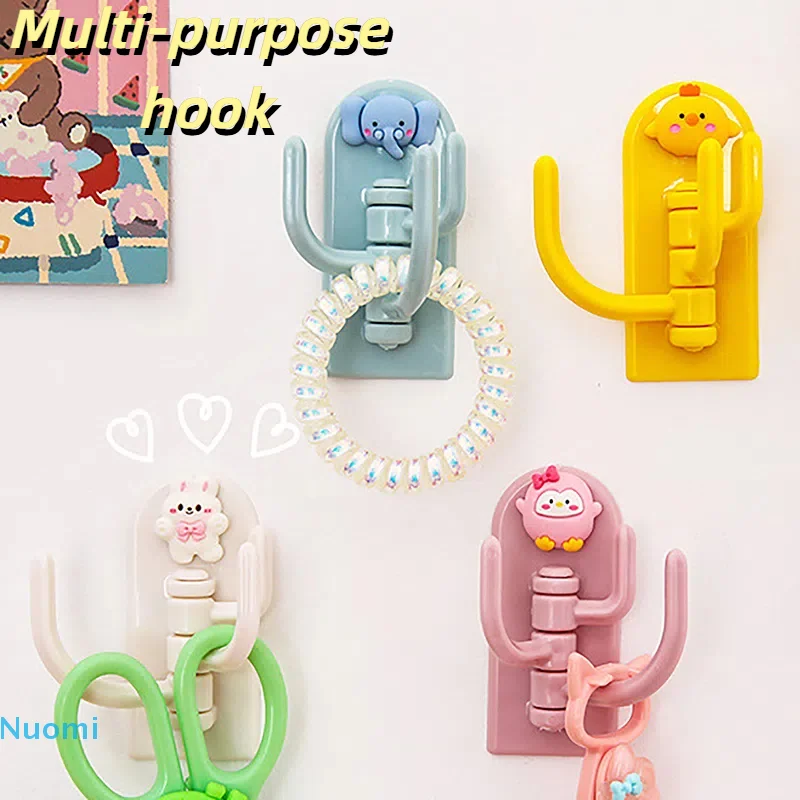 1Pc Creative Hook Rotatable Multi-purpose Cartoon 3-hook Hook Wall Door Bathroom Key Hook Kawaii Kids Wall Mounted Storage Rack
1Pc Creative Hook Rotatable Multi-purpose Cartoon 3-hook Hook Wall Door Bathroom Key Hook Kawaii Kids Wall Mounted Storage Rack