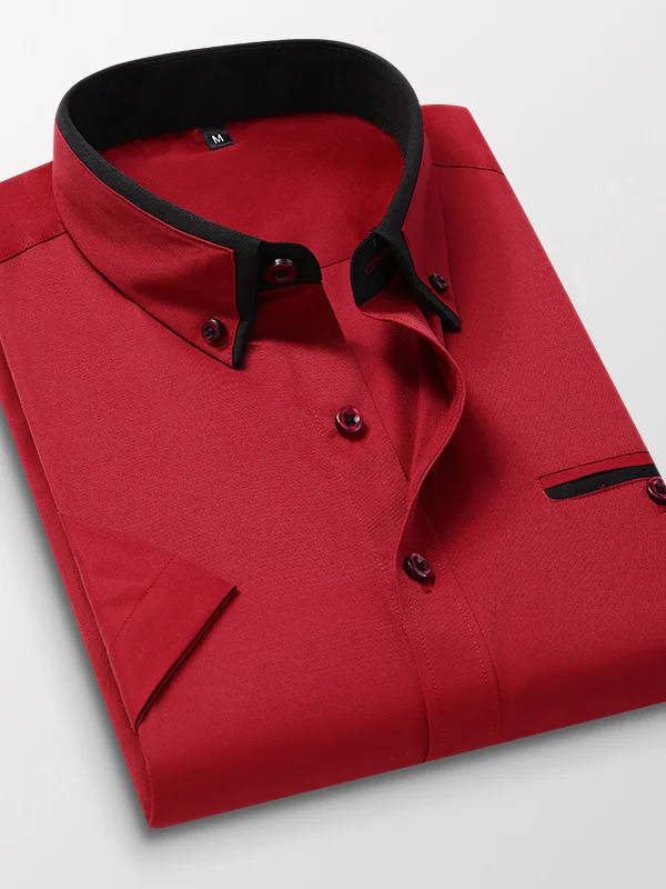 Мужской Slim Fit ort Sve irt Thin Busin Casual Sle Summer, не требующий глажки, чистый цвет для молодых мужчин
Мужской Slim Fit ort Sve irt Thin Busin Casual Sle Summer, не требующий глажки, чистый цвет для молодых мужчин