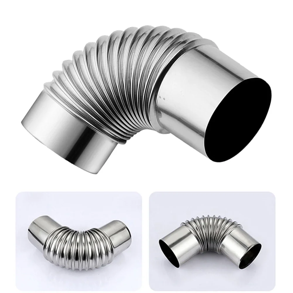 Exhaust Pipe Elbow Pipe 50mm Bend Elbow Stainless Steel Stove Pipe Stove Fireplace Home Renovation Nice Portable
Exhaust Pipe Elbow Pipe 50mm Bend Elbow Stainless Steel Stove Pipe Stove Fireplace Home Renovation Nice Portable