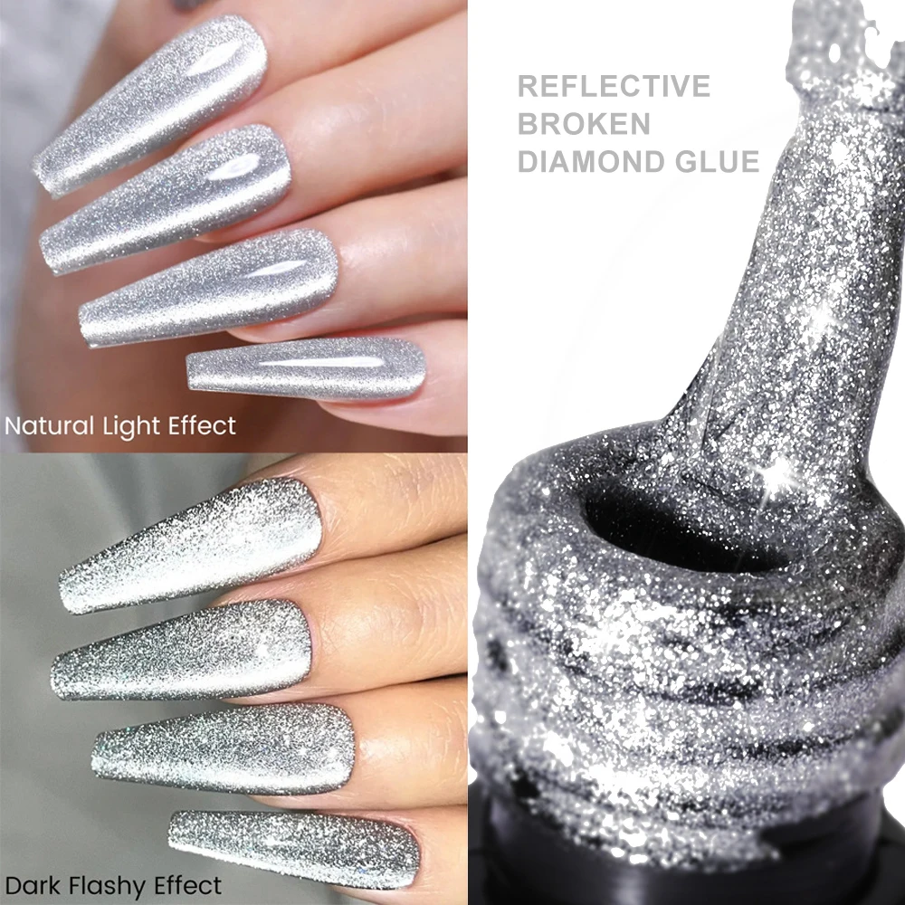 8ML Silver Reflective Cat Magnetic Gel Nail Polish Sparkling Cat' Eye Semi Permanent Soak Off Gel Polish UV LED Manicure Varnish
8ML Silver Reflective Cat Magnetic Gel Nail Polish Sparkling Cat' Eye Semi Permanent Soak Off Gel Polish UV LED Manicure Varnish